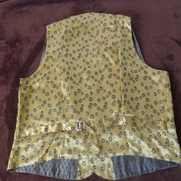 Vintage 50s LEVIS WESTERN WEAR Big E Shorthorn Poker Vest Buttonup RARE - Picture 4 of 7